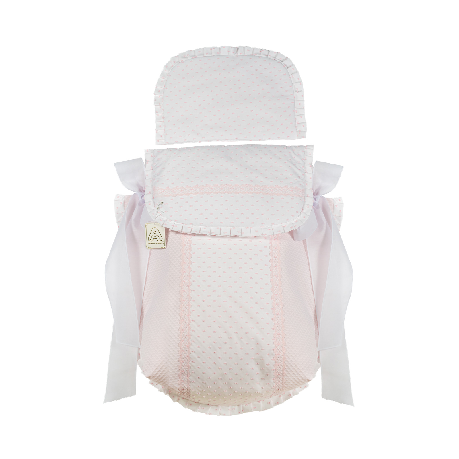 Saco Pique Y Plumeti Adaptado Pinzado Ángeles Miranda