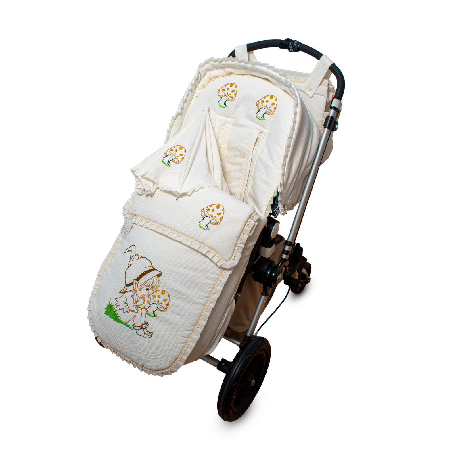 Saco silla ique duende bordado Angeles Miranda